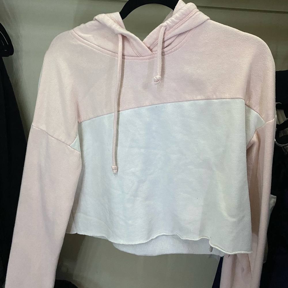 Crop top hoodie